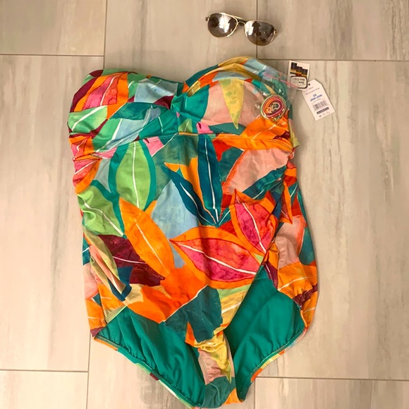 Other - Beautiful and colorful one piece bathing suits